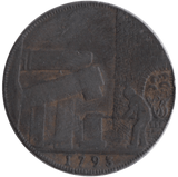 1793 HALFPENNY TOKEN WILKINSON IRONWORKS SHROPSHIRE - HALFPENNY TOKENS - Cambridgeshire Coins