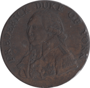1793 J. RAYNER .CO HALFPENNY TOKEN MANCHESTER - HALFPENNY TOKENS - Cambridgeshire Coins