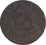 1793 J. RAYNER .CO HALFPENNY TOKEN MANCHESTER - HALFPENNY TOKENS - Cambridgeshire Coins