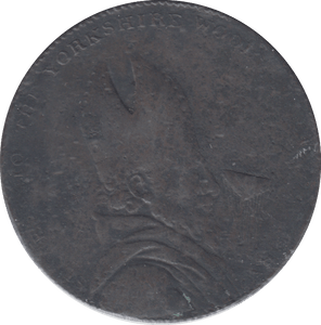 1793 LEEDS HALFPENNY TOKEN - PENNY TOKEN - Cambridgeshire Coins