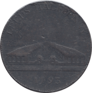 1793 LEEDS HALFPENNY TOKEN - PENNY TOKEN - Cambridgeshire Coins