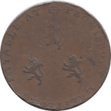 1793 SAMUEL JOHNSON HALFPENNY TOKEN - PENNY TOKEN - Cambridgeshire Coins