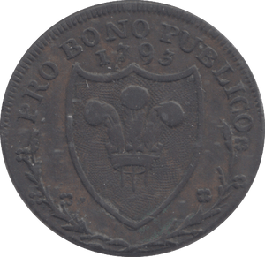 1793 SOUTH WALES FARTHING TOKEN - FARTHING TOKEN - Cambridgeshire Coins
