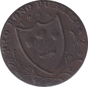 1793 SOUTH WALES FARTHING TOKEN - OTHER TOKENS - Cambridgeshire Coins