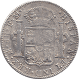 1793 SPANISH SILVER 8 REALES - WORLD COINS - Cambridgeshire Coins