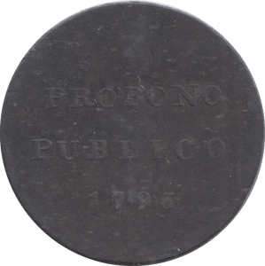 1793 SUDBURY HALFPENNY TOKEN - PENNY TOKEN - Cambridgeshire Coins