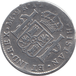 1794 2 REALES MEXICO - WORLD COINS - Cambridgeshire Coins