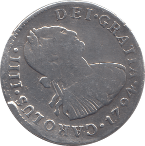 1794 2 REALES MEXICO - WORLD COINS - Cambridgeshire Coins