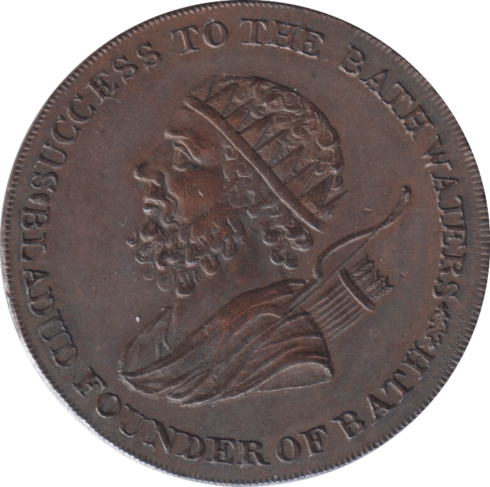 1794 BATH HALFPENNY TOKEN - HALFPENNY TOKEN - Cambridgeshire Coins