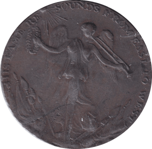 1794 CORNWELL PENNY TOKEN - PENNY TOKEN - Cambridgeshire Coins