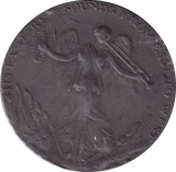 1794 CORNWELL PENNY TOKEN - PENNY TOKEN - Cambridgeshire Coins