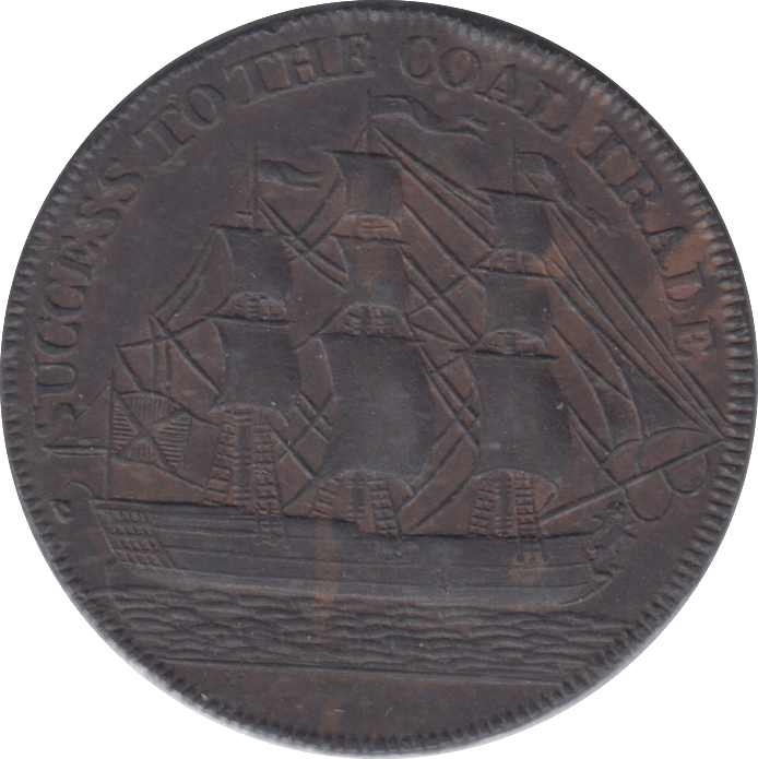 1794 DURHAM SOUTH SHIELDS HALFPENNY TOKEN - HALFPENNY TOKEN - Cambridgeshire Coins