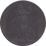 1794 DURHAM SOUTH SHIELDS HALFPENNY TOKEN - HALFPENNY TOKEN - Cambridgeshire Coins