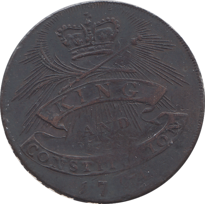 1794 EARL HOWE & THE GLORIOUS FIRST OF JUNE COMMEMORATIVE COIN - WORLD COINS - Cambridgeshire Coins