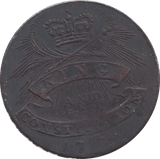 1794 EARL HOWE & THE GLORIOUS FIRST OF JUNE COMMEMORATIVE COIN - WORLD COINS - Cambridgeshire Coins