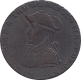 1794 EARL HOWE & THE GLORIOUS FIRST OF JUNE COMMEMORATIVE COIN - WORLD COINS - Cambridgeshire Coins
