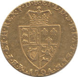 1794 GOLD GUINEA ( GF ) - GUINEAS - Cambridgeshire Coins