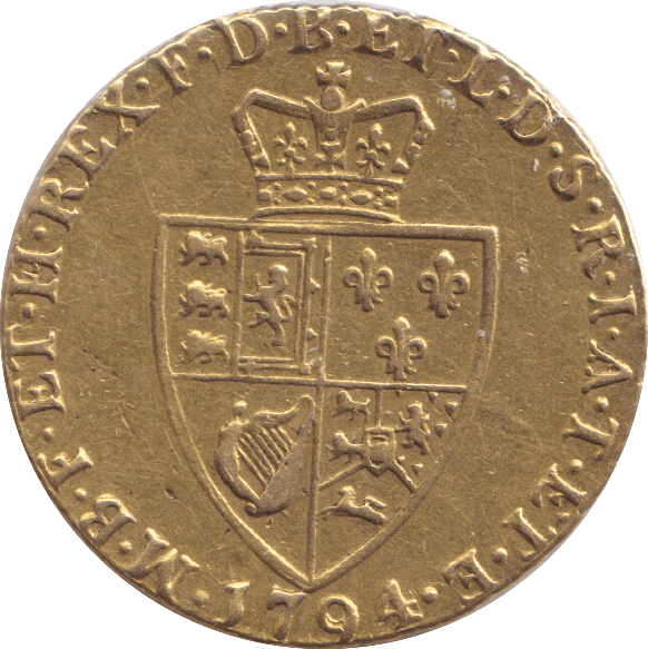 1794 GOLD GUINEA ( VF ) EX-MOUNT - GUINEAS - Cambridgeshire Coins