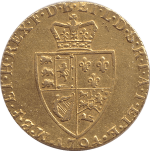 1794 GOLD ONE GUINEA ( VF ) - GUINEAS - Cambridgeshire Coins