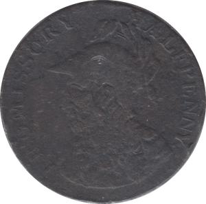 1794 GOSPORT HALFPENNY TOKEN - PENNY TOKEN - Cambridgeshire Coins
