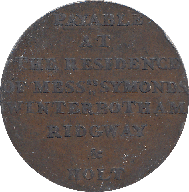 1794 HALF PENNY NEWGATE PRISON TOKEN - WORLD COINS - Cambridgeshire Coins