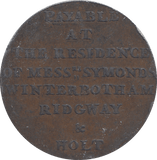 1794 HALF PENNY NEWGATE PRISON TOKEN - WORLD COINS - Cambridgeshire Coins