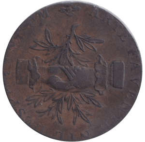 1794 HALF PENNY TOKEN LEEK - HALFPENNY TOKEN - Cambridgeshire Coins
