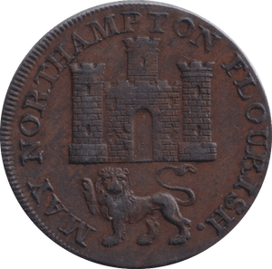 1794 HALF PENNY TOKEN NORTHAMPTON - HALFPENNY TOKEN - Cambridgeshire Coins