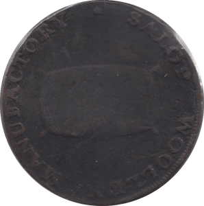 1794 HALF PENNY TOKEN SHREWSBURY - HALFPENNY TOKEN - Cambridgeshire Coins