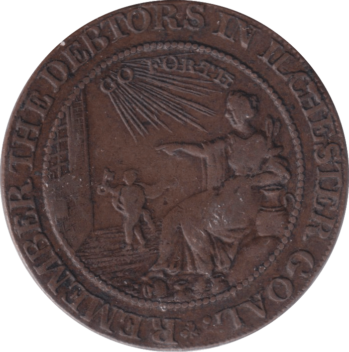 1794 HALFPENNY BATH PRINTERS TOKEN - HALFPENNY TOKENS - Cambridgeshire Coins