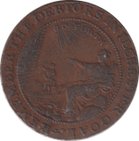 1794 HALFPENNY BATH TOKEN - HALFPENNY TOKENS - Cambridgeshire Coins
