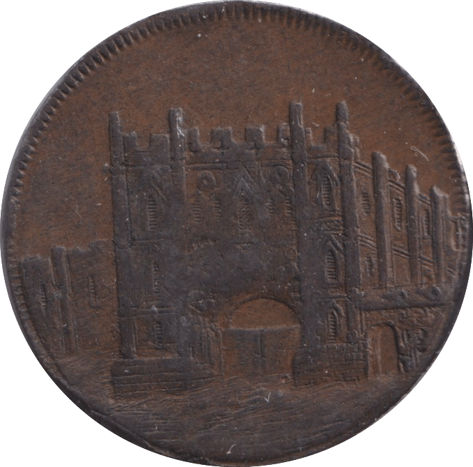 1794 HALFPENNY BURY ST EDMUNDS TOKEN - HALFPENNY TOKENS - Cambridgeshire Coins