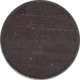 1794 HALFPENNY PEACE AND PLENTY TOKEN CAMBRIDGE - HALFPENNY TOKENS - Cambridgeshire Coins