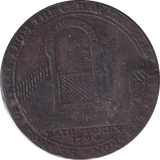 1794 HALFPENNY TOKEN BATH - HALFPENNY TOKEN - Cambridgeshire Coins