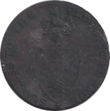 1794 HALFPENNY TOKEN BURY ST EDMUNDS - HALFPENNY TOKEN - Cambridgeshire Coins