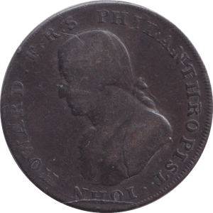 1794 HALFPENNY TOKEN CHICHESTER - HALFPENNY TOKEN - Cambridgeshire Coins