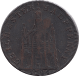 1794 HALFPENNY TOKEN CHICHESTER - HALFPENNY TOKENS - Cambridgeshire Coins