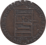 1794 HALFPENNY TOKEN FRANKLIN PRESS USA LONDON - HALFPENNY TOKENS - Cambridgeshire Coins