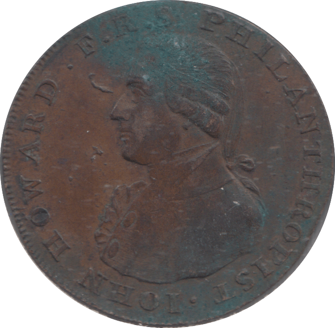 1794 HALFPENNY TOKEN HOWARD - HALFPENNY TOKEN - Cambridgeshire Coins