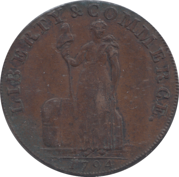 1794 HALFPENNY TOKEN HOWARD - HALFPENNY TOKEN - Cambridgeshire Coins