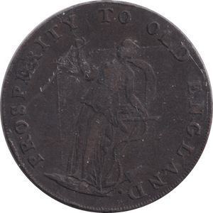 1794 HALFPENNY TOKEN NORWICH - HALFPENNY TOKEN - Cambridgeshire Coins
