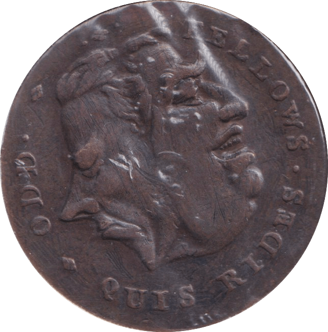 1794 HALFPENNY TOKEN SPENCER MIDDLESEX - HALFPENNY TOKEN - Cambridgeshire Coins