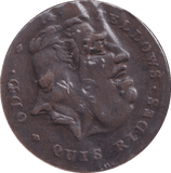 1794 HALFPENNY TOKEN SPENCER MIDDLESEX - HALFPENNY TOKEN - Cambridgeshire Coins
