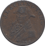 1794 LONDON HALFPENNY TOKEN - HALFPENNY TOKEN - Cambridgeshire Coins