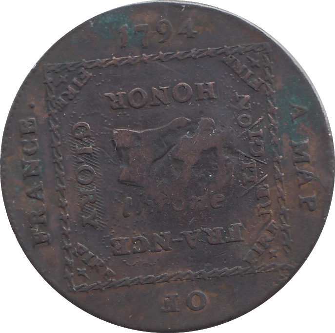 1794 MAY GREAT BRITAIN EVER REMAIN THE SAME TOKEN - WORLD COINS - Cambridgeshire Coins