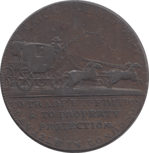 1794 MIDDLESEX HALFPENNY TOKEN - HALFPENNY TOKEN - Cambridgeshire Coins