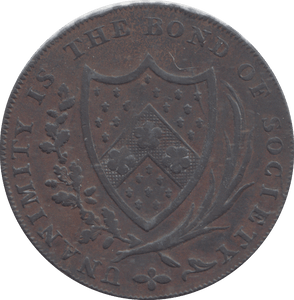 1794 NORTHIAM SUSSEX HALFPENNY TOKEN - HALFPENNY TOKEN - Cambridgeshire Coins