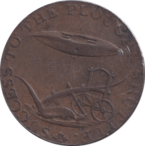 1794 NORWICH HALFPENNY TOKEN - HALFPENNY TOKEN - Cambridgeshire Coins