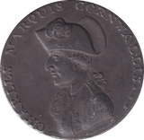 1794 PENNY TOKEN BURY ST.EDMUND - PENNY TOKEN - Cambridgeshire Coins