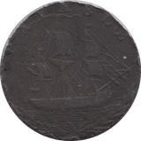 1794 PORTSEA HALFPENNY TOKEN - HALFPENNY TOKENS - Cambridgeshire Coins